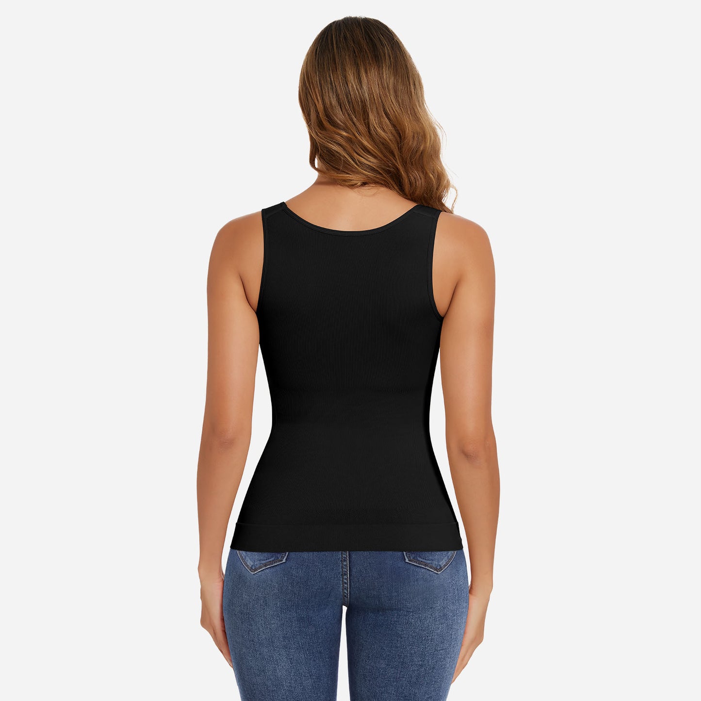 Joyshaper Bust Support Tummy Control Square Neck Tank Top