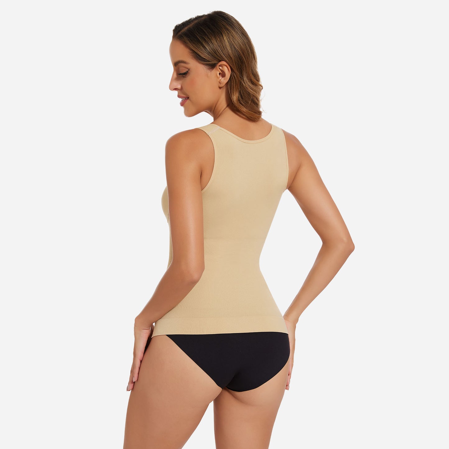 Joyshaper Bust Support Tummy Control Square Neck Tank Top