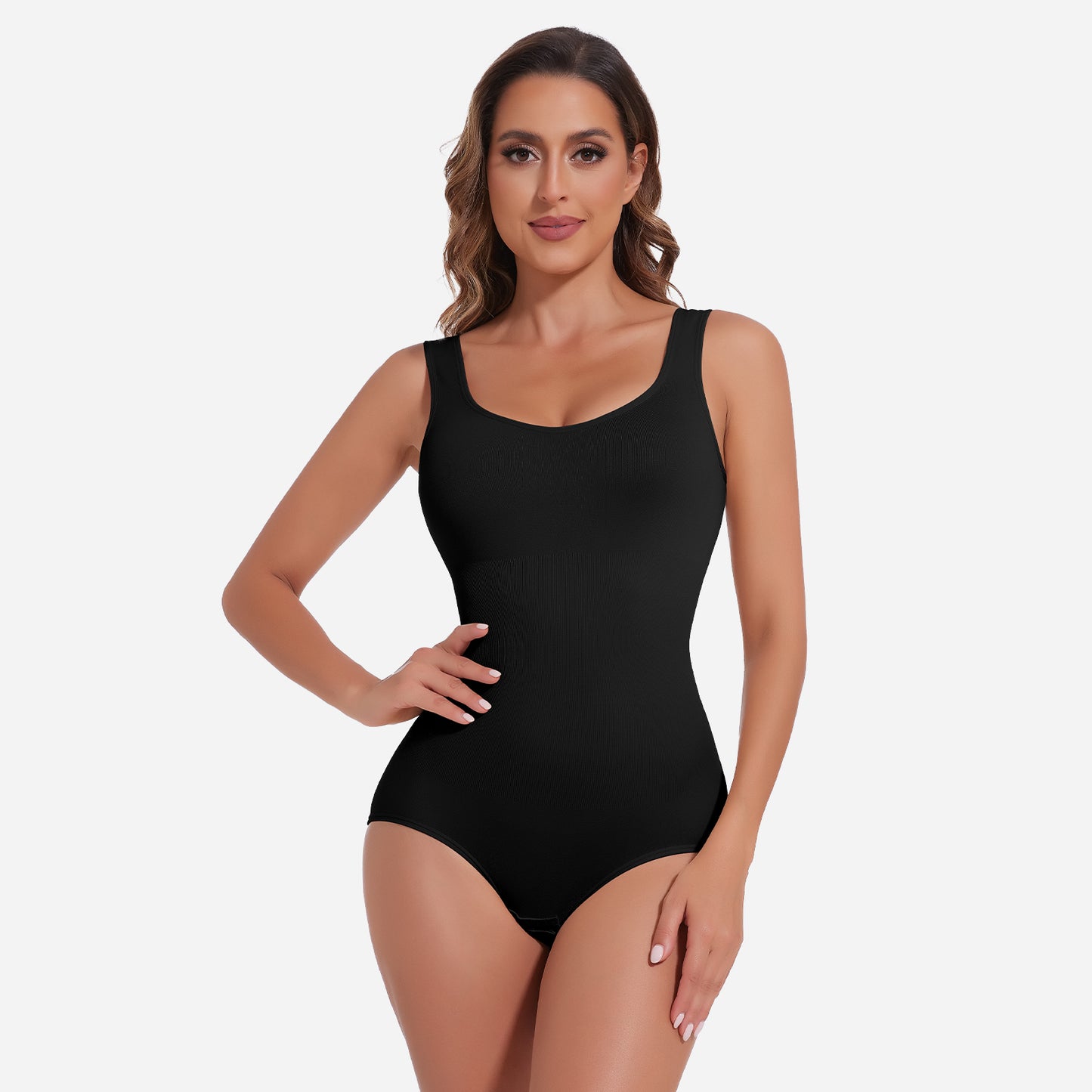 Joyshaper Round Neck Tank Bodysuit Shapewear Tummy Control