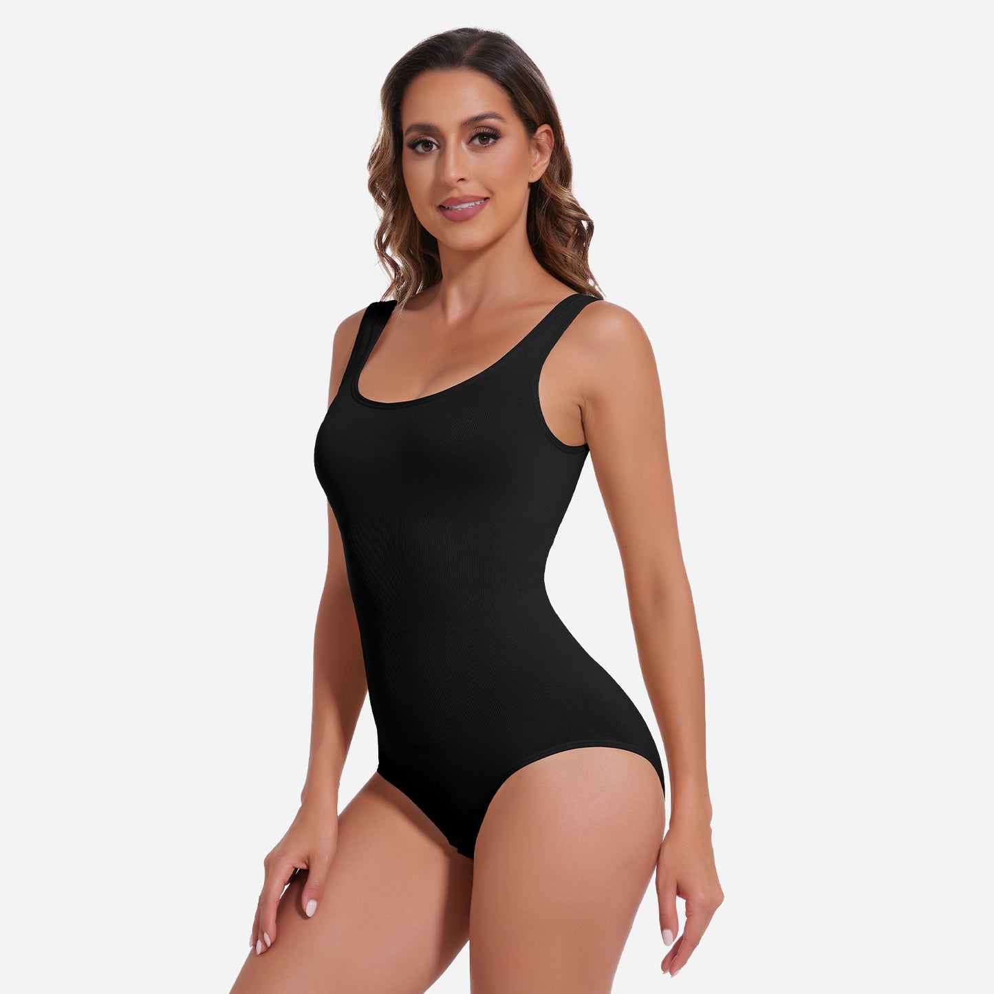 Joyshaper Round Neck Tank Bodysuit Shapewear Tummy Control