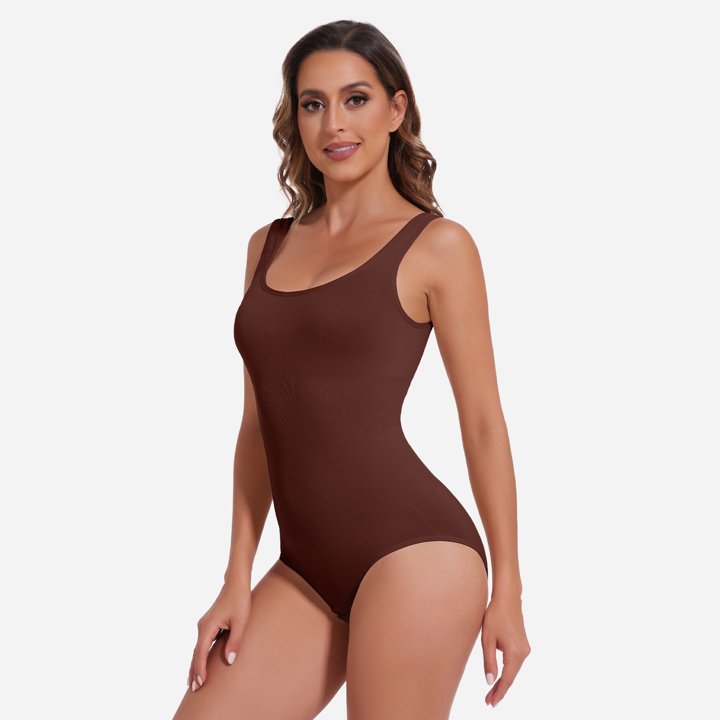 Joyshaper Round Neck Tank Bodysuit Shapewear Tummy Control