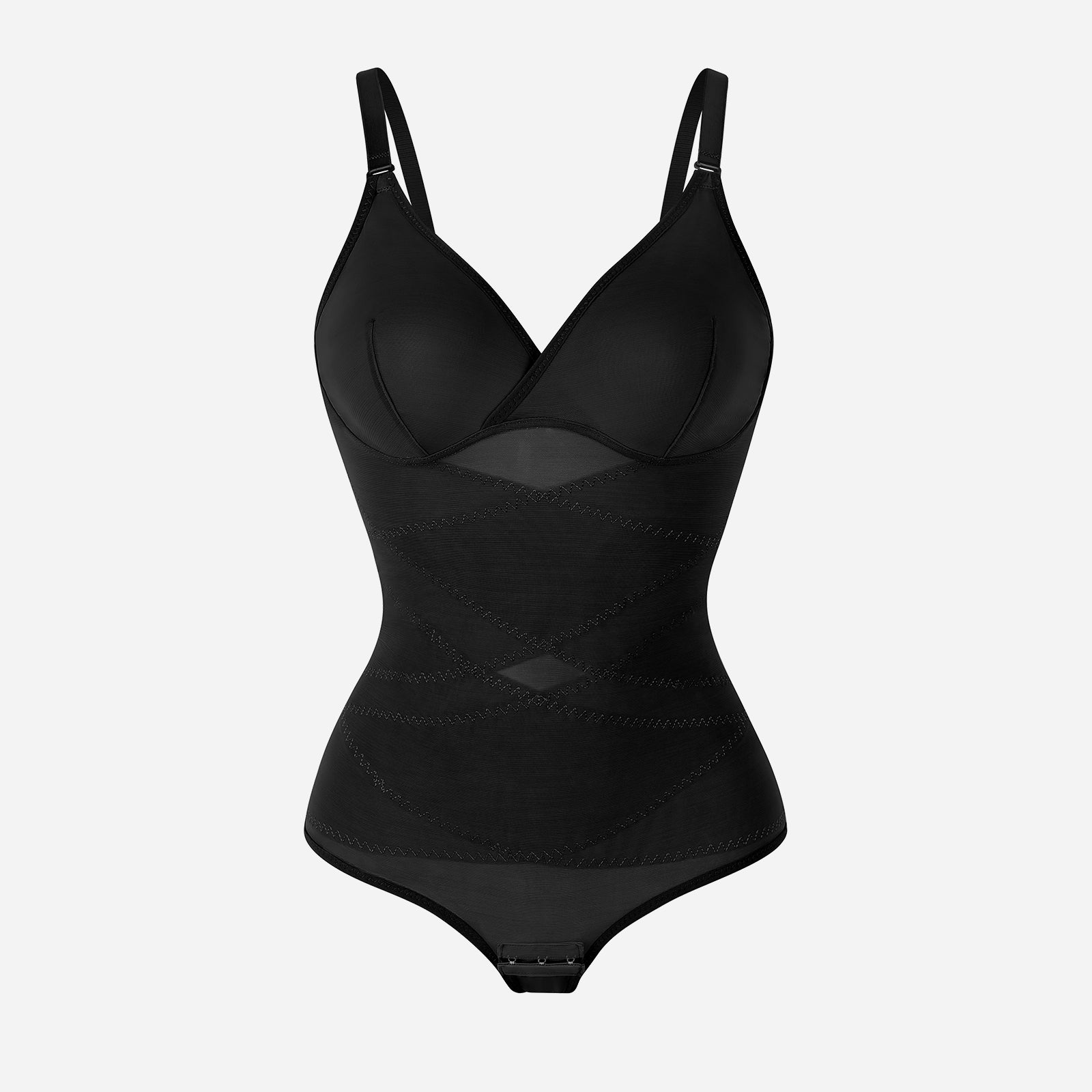 Joyshaper V Neck Waist Control Slimming Shaping Bodysuit
