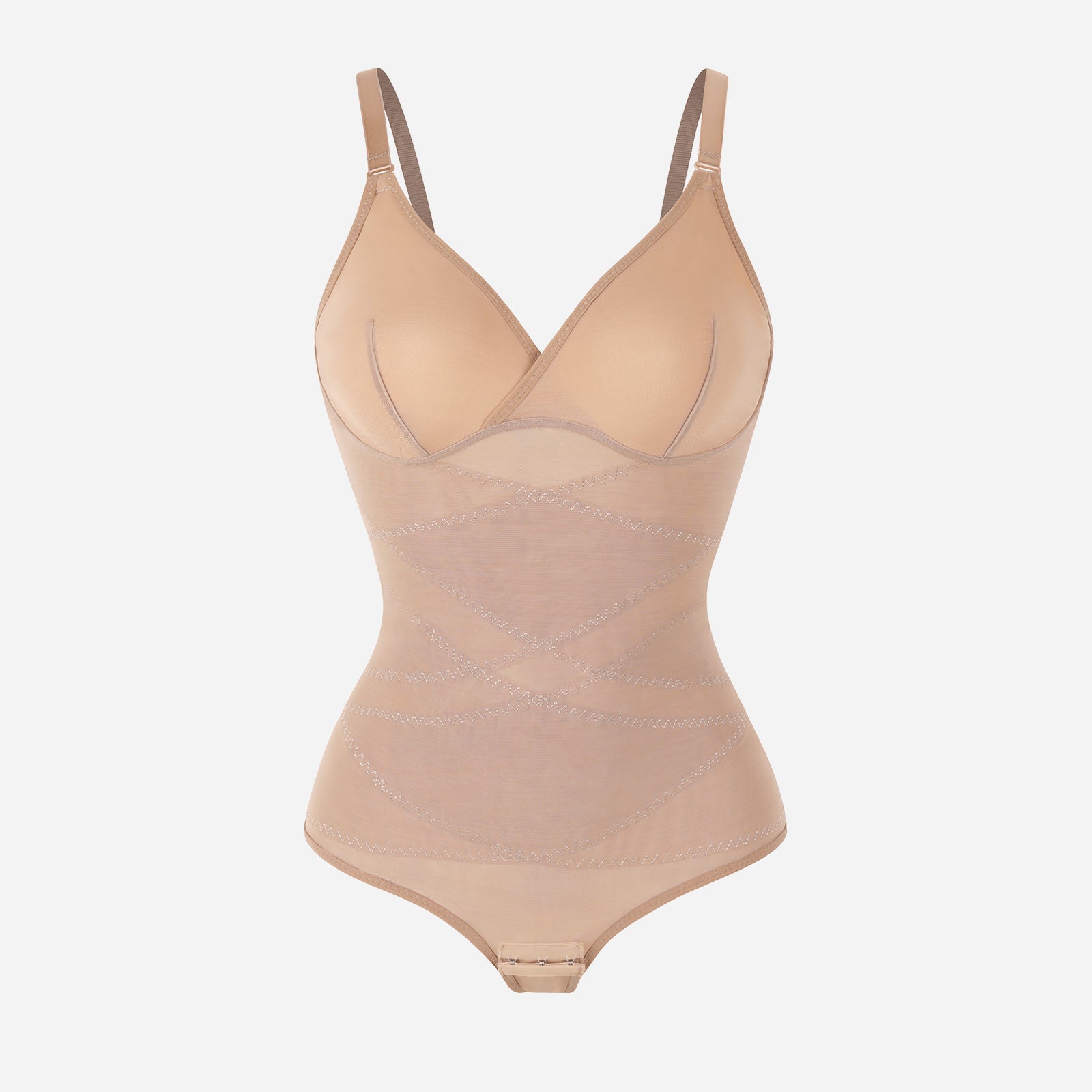 Joyshaper V Neck Waist Control Slimming Shaping Bodysuit