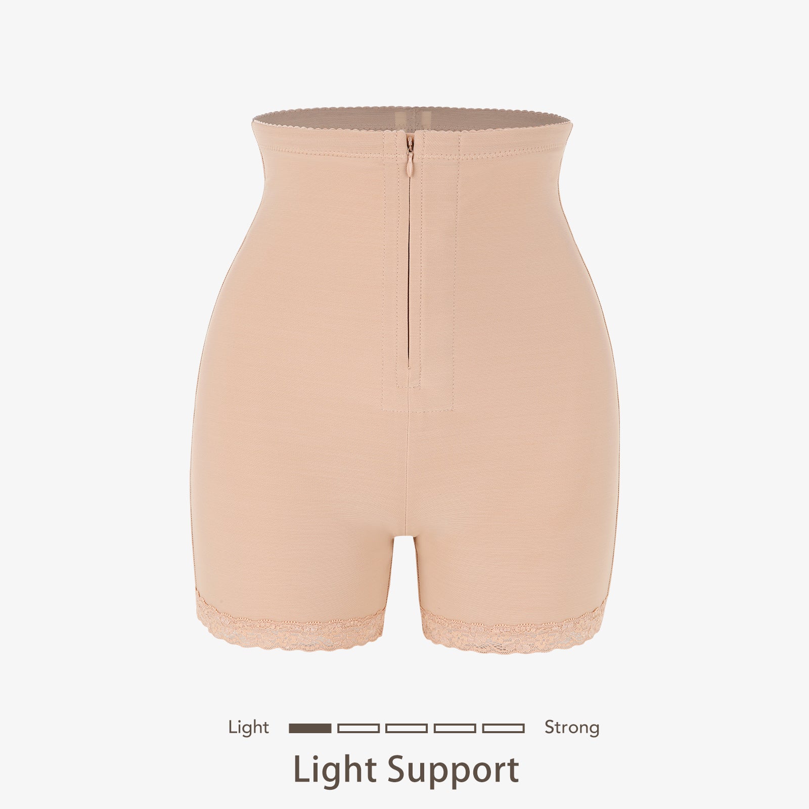 Joyshaper Front Zipper Lace Shorts