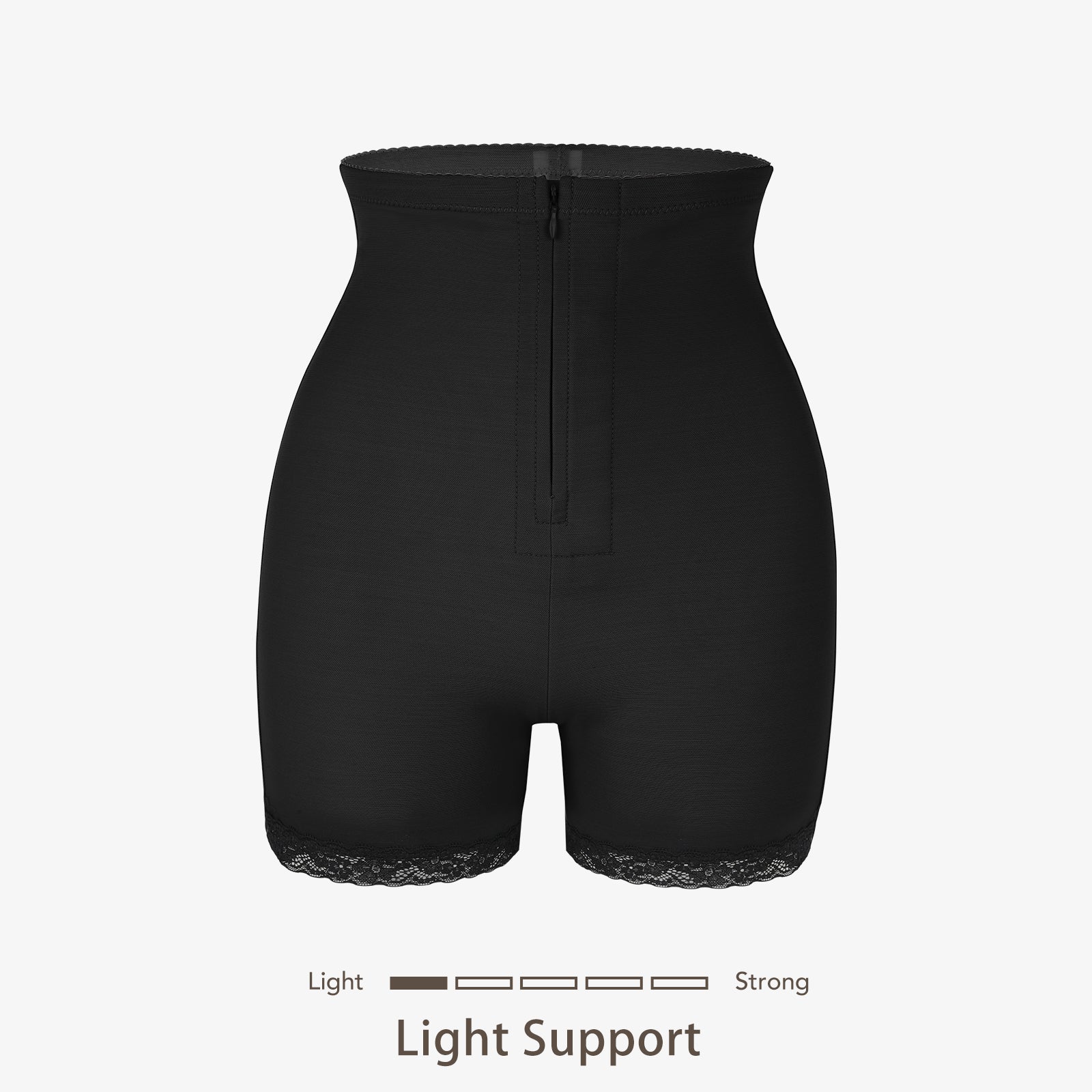 Joyshaper Front Zipper Lace Shorts