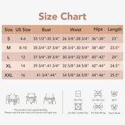 Joyshaper Seamless Built-In Shapewear Slip Dress size chart