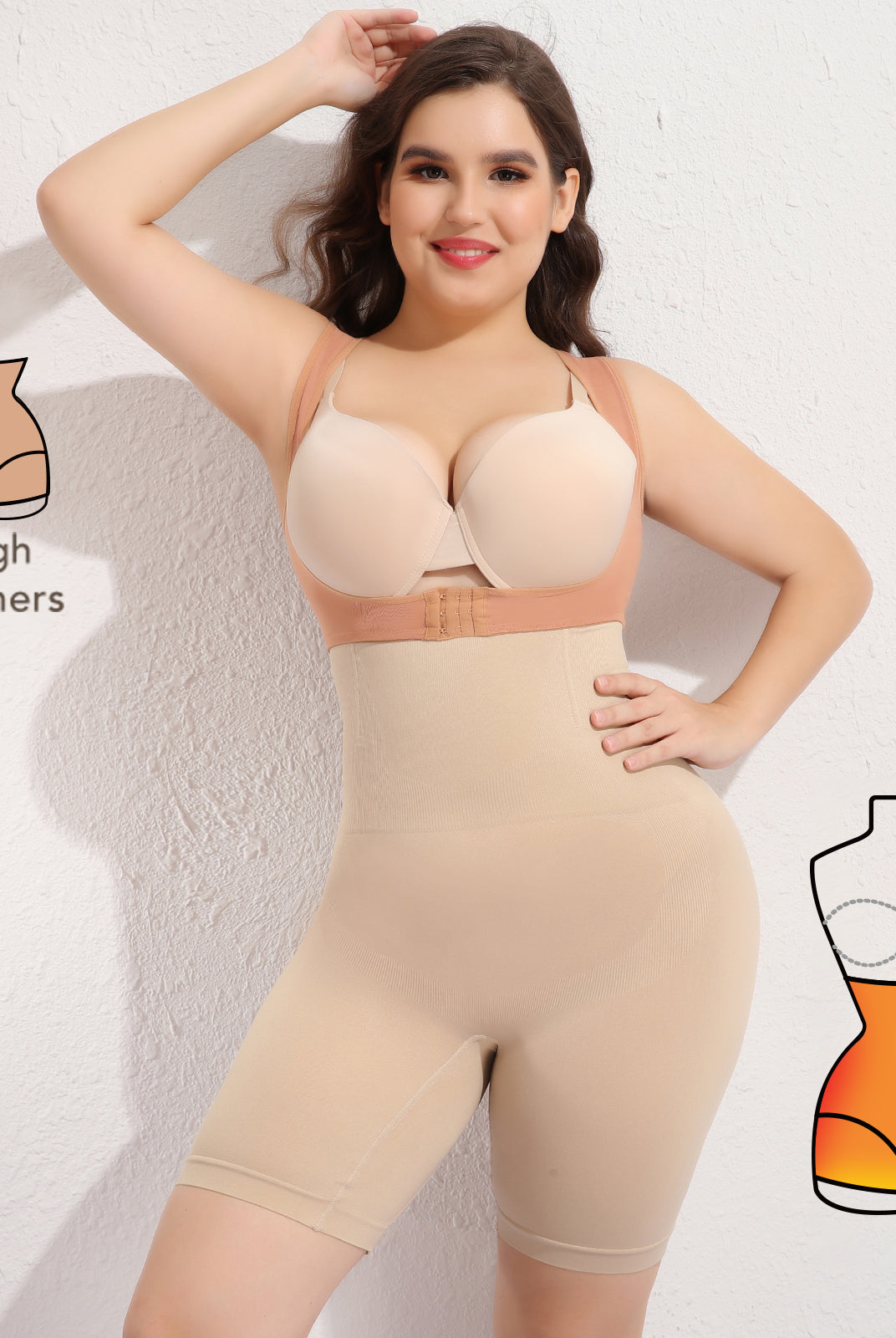 Joyshaper Tummy Control Thigh Slimmer Shorts