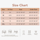 Joyshaper Upper Arm Shaper Chest Brace Up size chart
