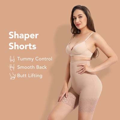 Joyshaper Shapewear Shorts for Women High Waist Tummy Control