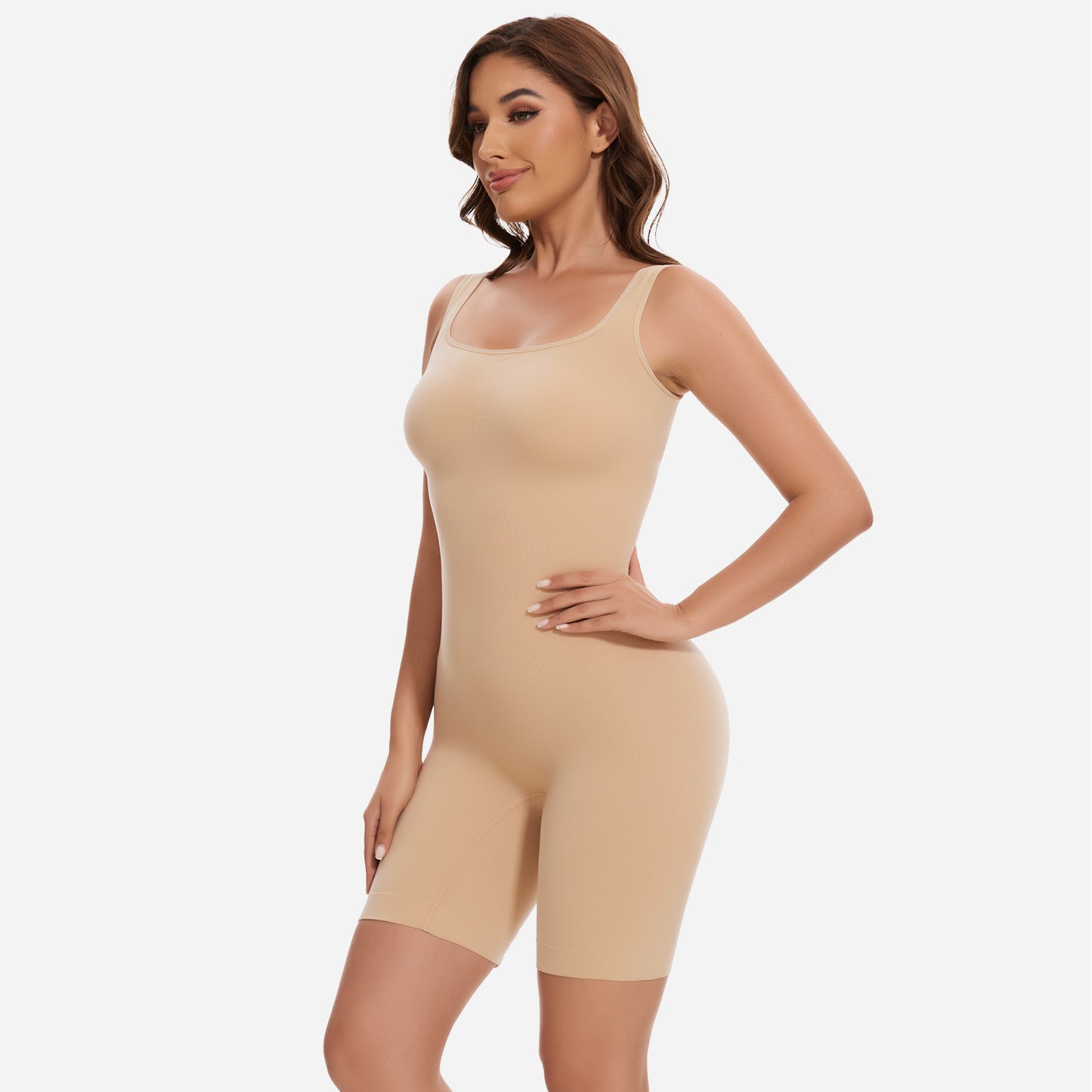 Joyshaper Shaping Mid Thigh Seamless Sculpting Shapewear Bodysuit