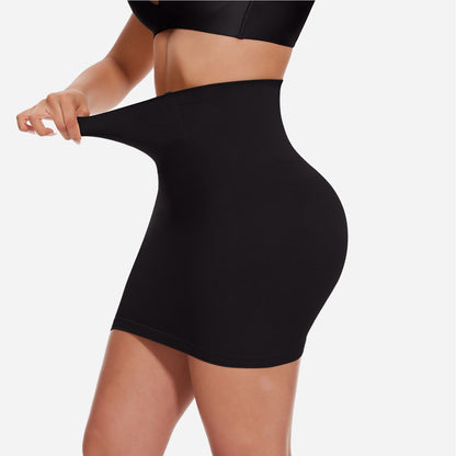 Joyshaper Seamless Half Shapewear Skirt With Built In Thong