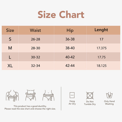 Joyshaper Seamless Half Shapewear Skirt With Built In Thong