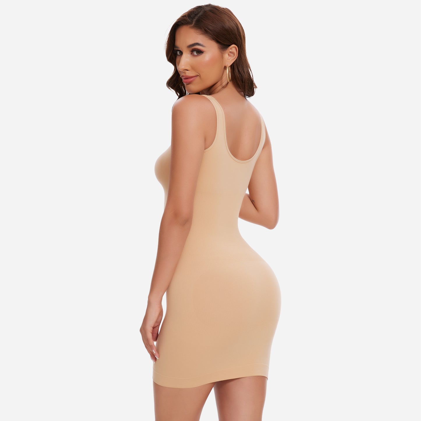 Joyshaper Seamless Full Slip Shapewear Dress Tummy Control