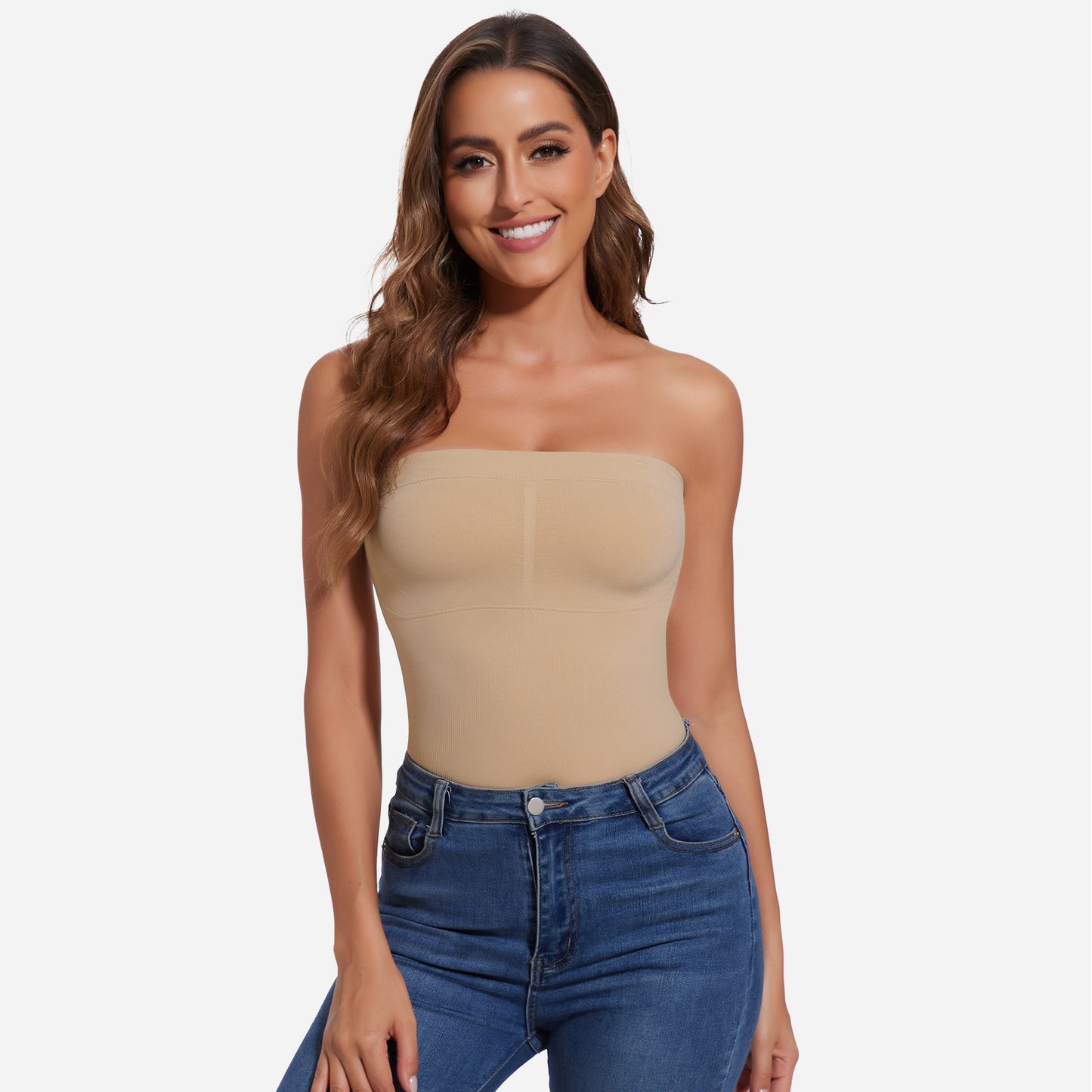 Joyshaper Strapless Shapewear Cami Slimming Tube Top