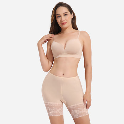 Joyshaper Elastic Anti Chafing Lace Shorts