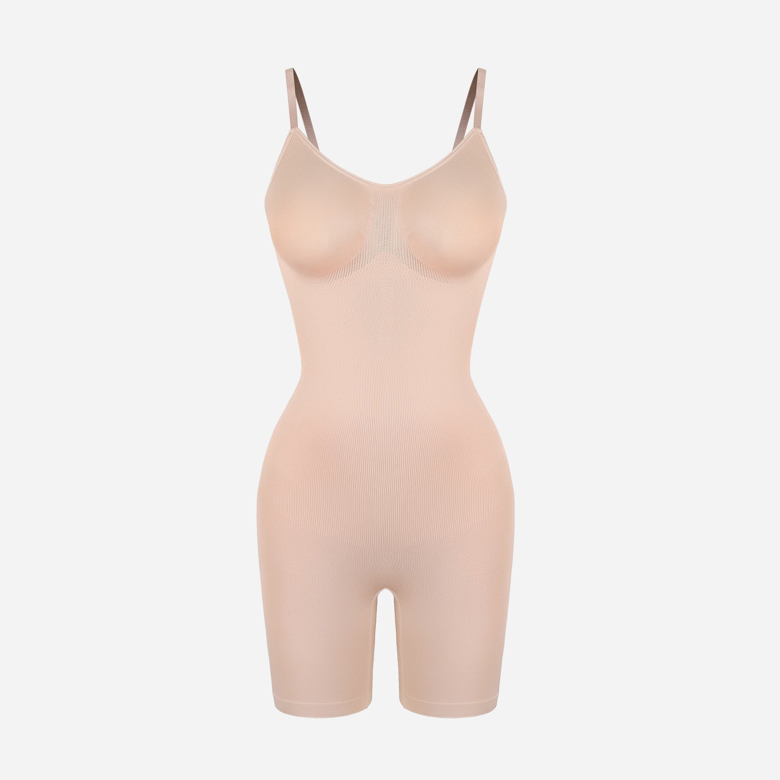 Joyshaper Adjustable Strap Shapewear Open Crotch Tummy Control Bodysuit