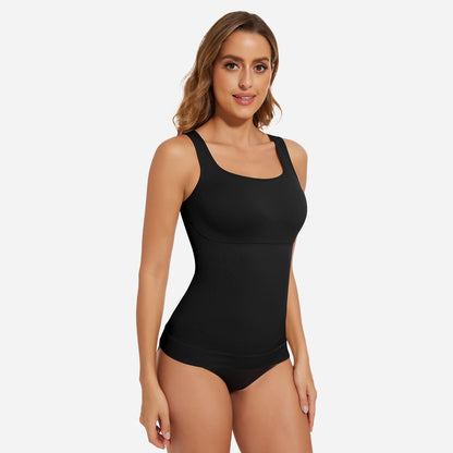 Joyshaper Bust Support Tummy Control Square Neck Tank Top