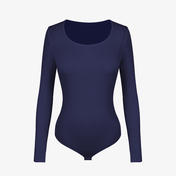 Joyshaper Crew Neck Long Sleeve Bodysuit