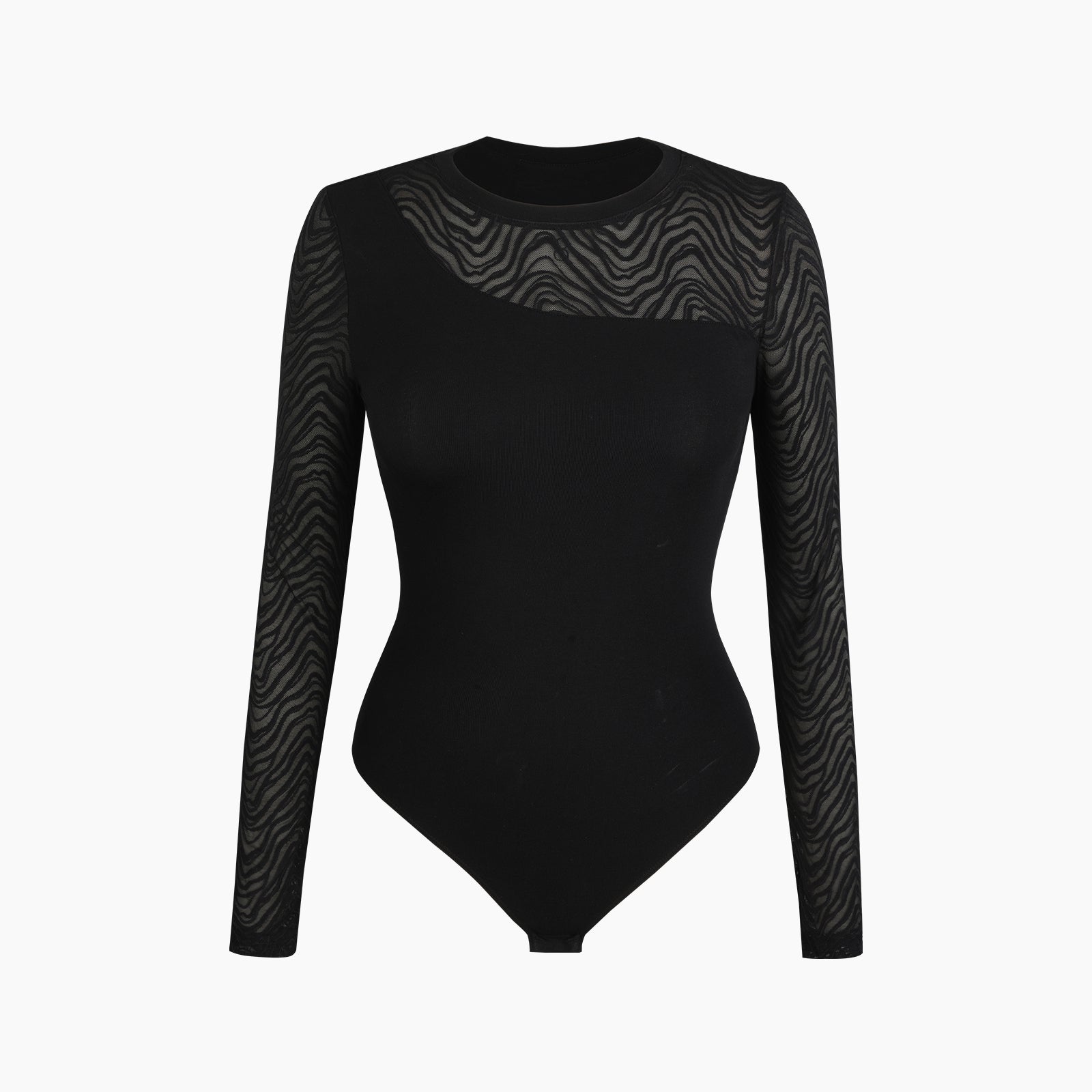 Joyshaper Elegant Long Sleeve Going Out Bodysuit Top