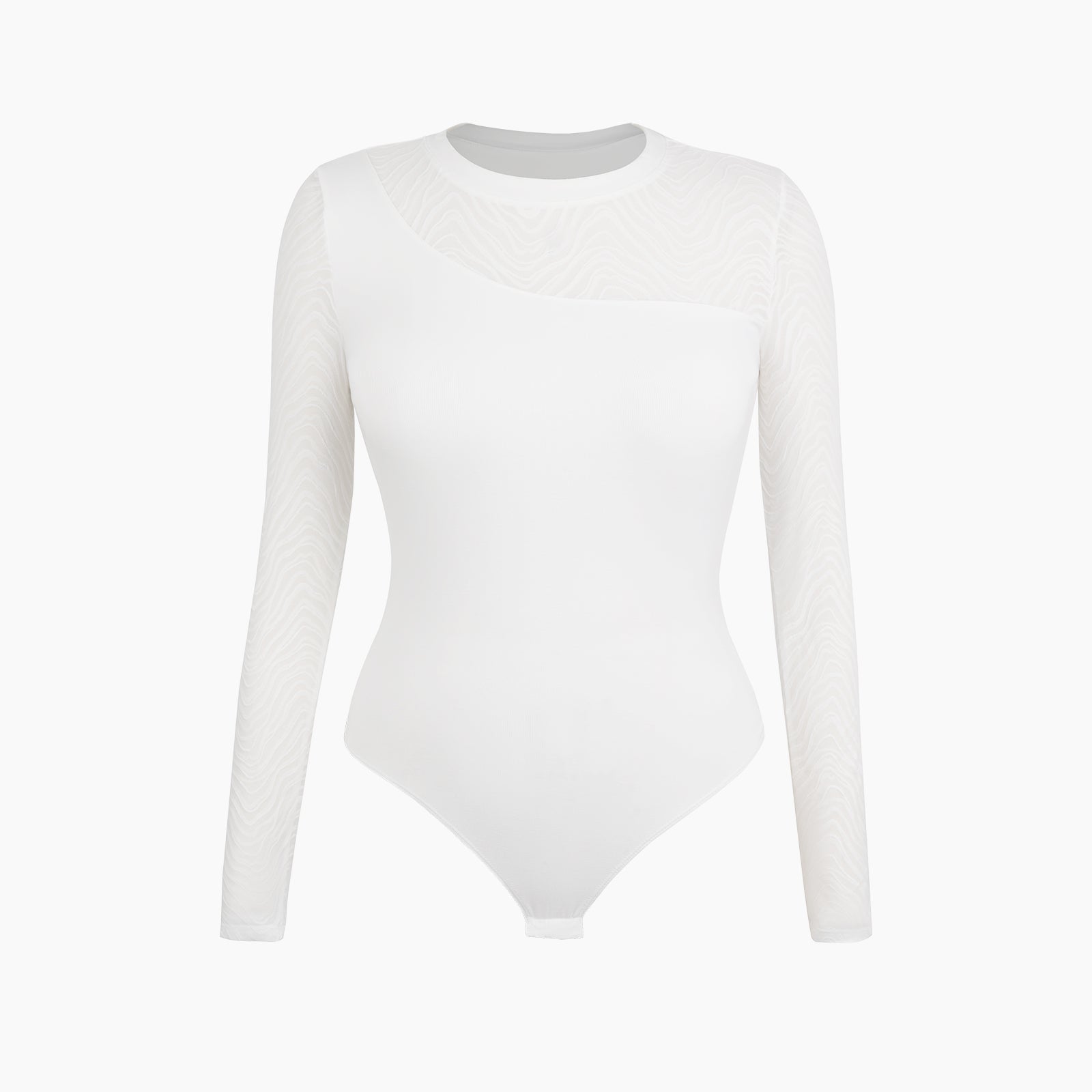 Joyshaper Elegant Long Sleeve Going Out Bodysuit Top