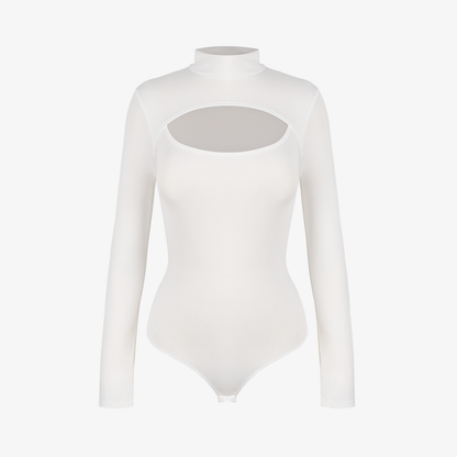 Joyshaper Front Cutout Long Sleeve Bodysuit