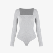 Joyshaper Square Collar Long Sleeve Bodysuit