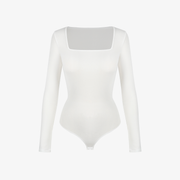 Joyshaper Square Collar Long Sleeve Bodysuit