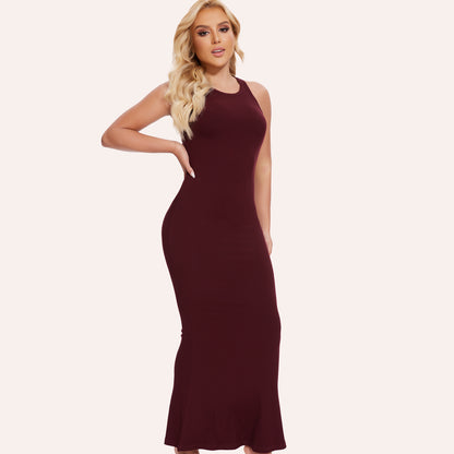 Joyshaper Racer Neck Lounge Maxi Dress