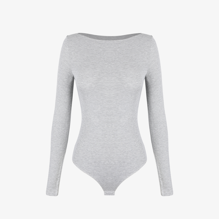 Joyshaper Round Collar Long Sleeve Bodysuit