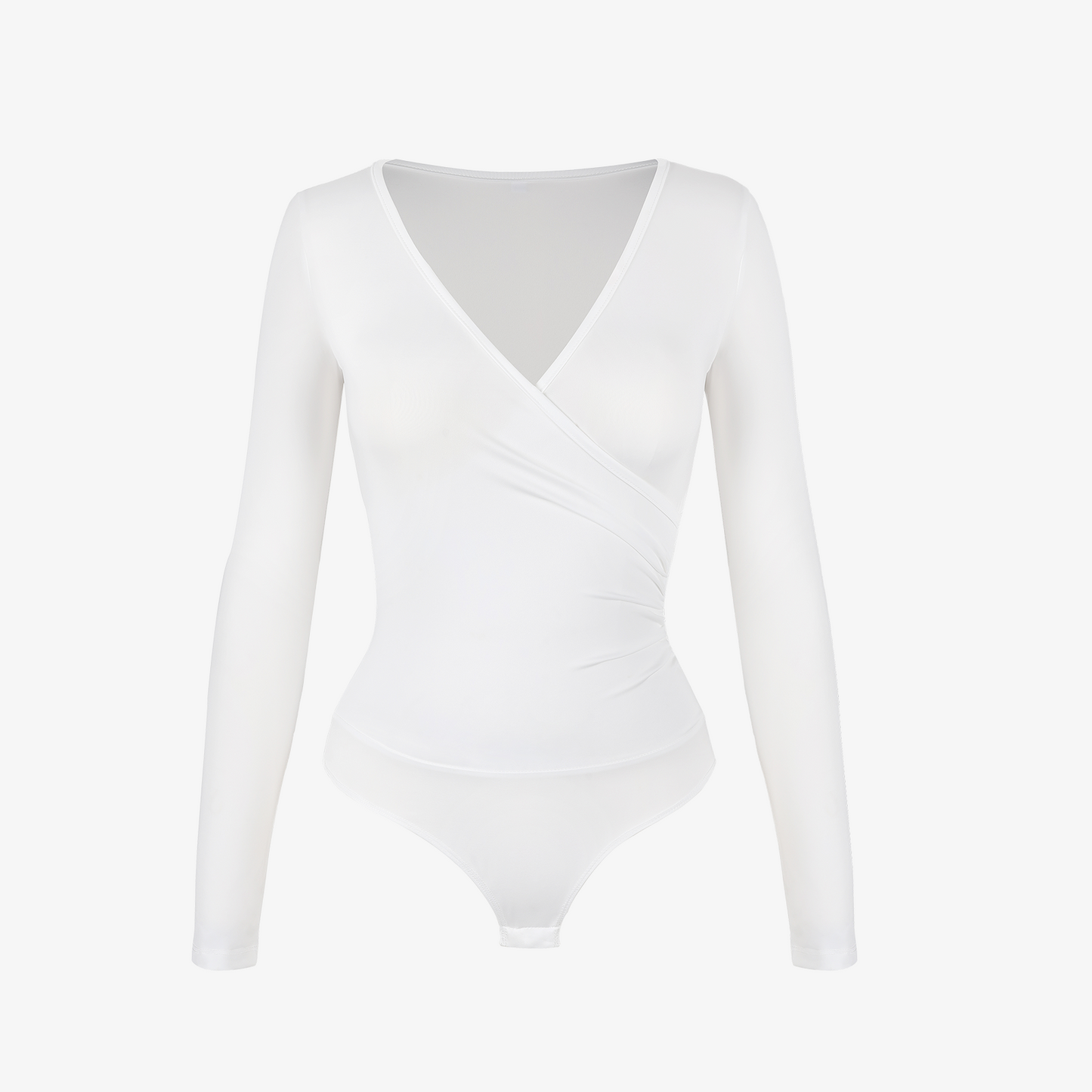 Joyshaper Sexy V-Neck Long Sleeve Bodysuit