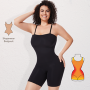 Joyshaper Strapless Shapewear Bodysuit with Built in Bra