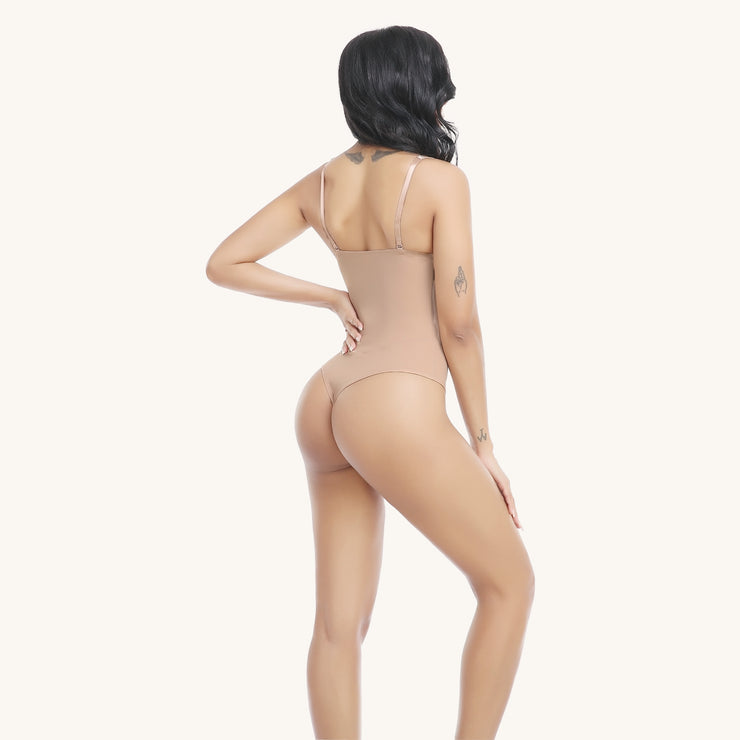 Joyshaper Thong Bodysuit with Built-in Bra