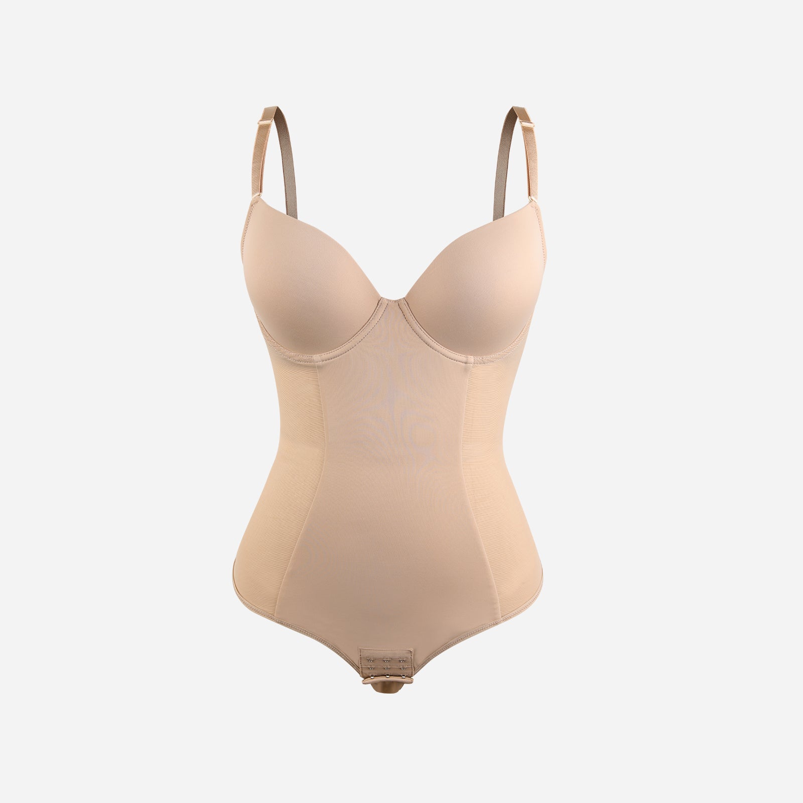 Joyshaper Tummy Control Shapewear Built-in Bra Backless Bodysuit