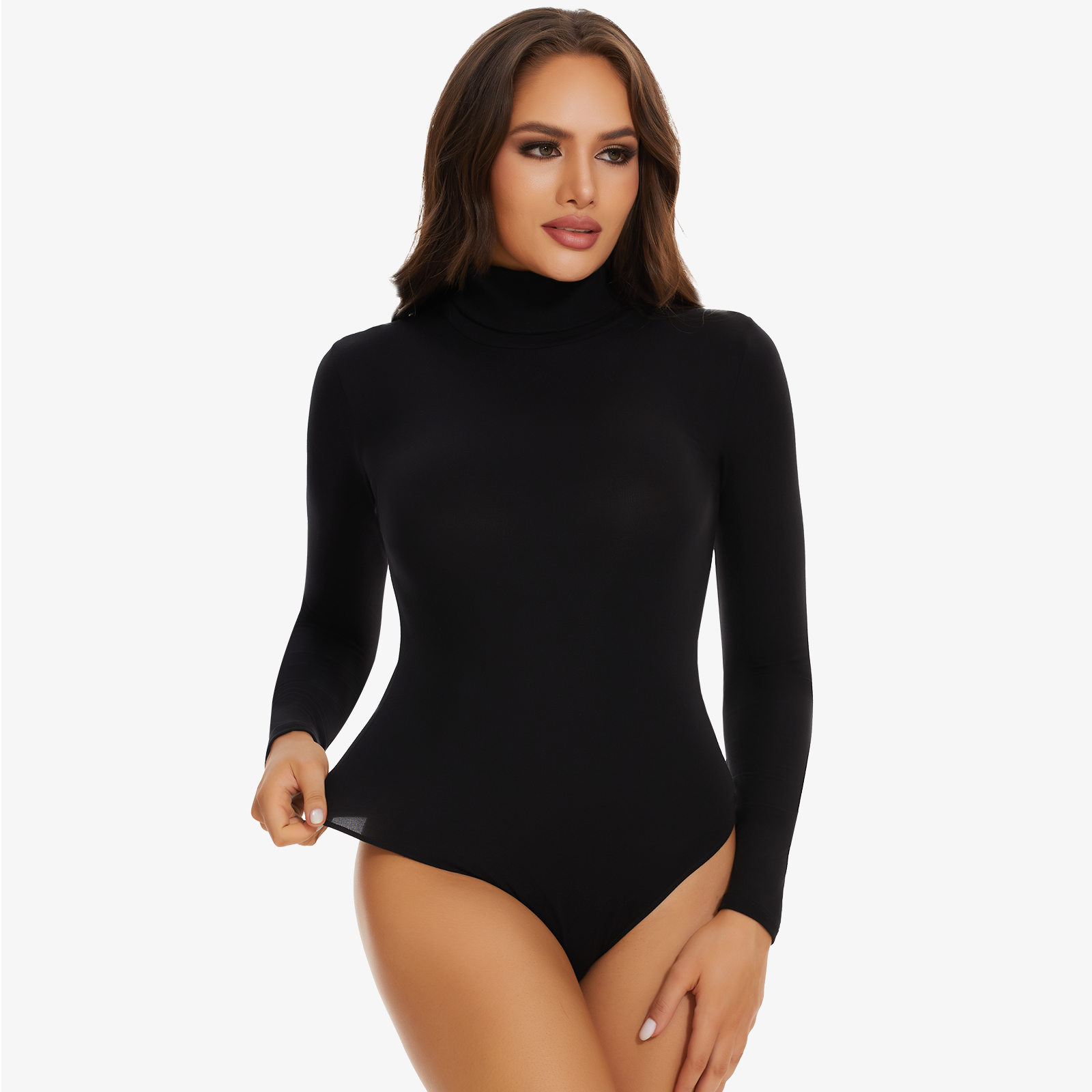 Joyshaper Turtle Neck Long Sleeve Bodysuit