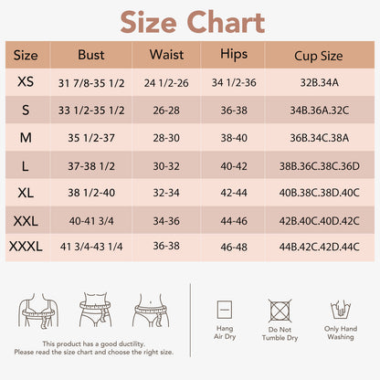 Joyshaper V-Neck Seamless Shapewear Tank With Padded Bra