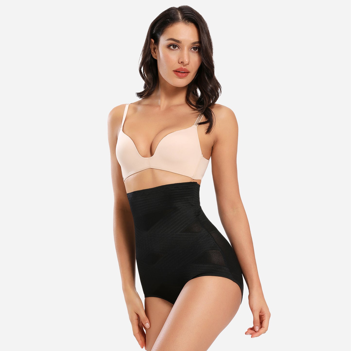 Joyshaper High Waisted Tummy Control Shapewear Panties Black