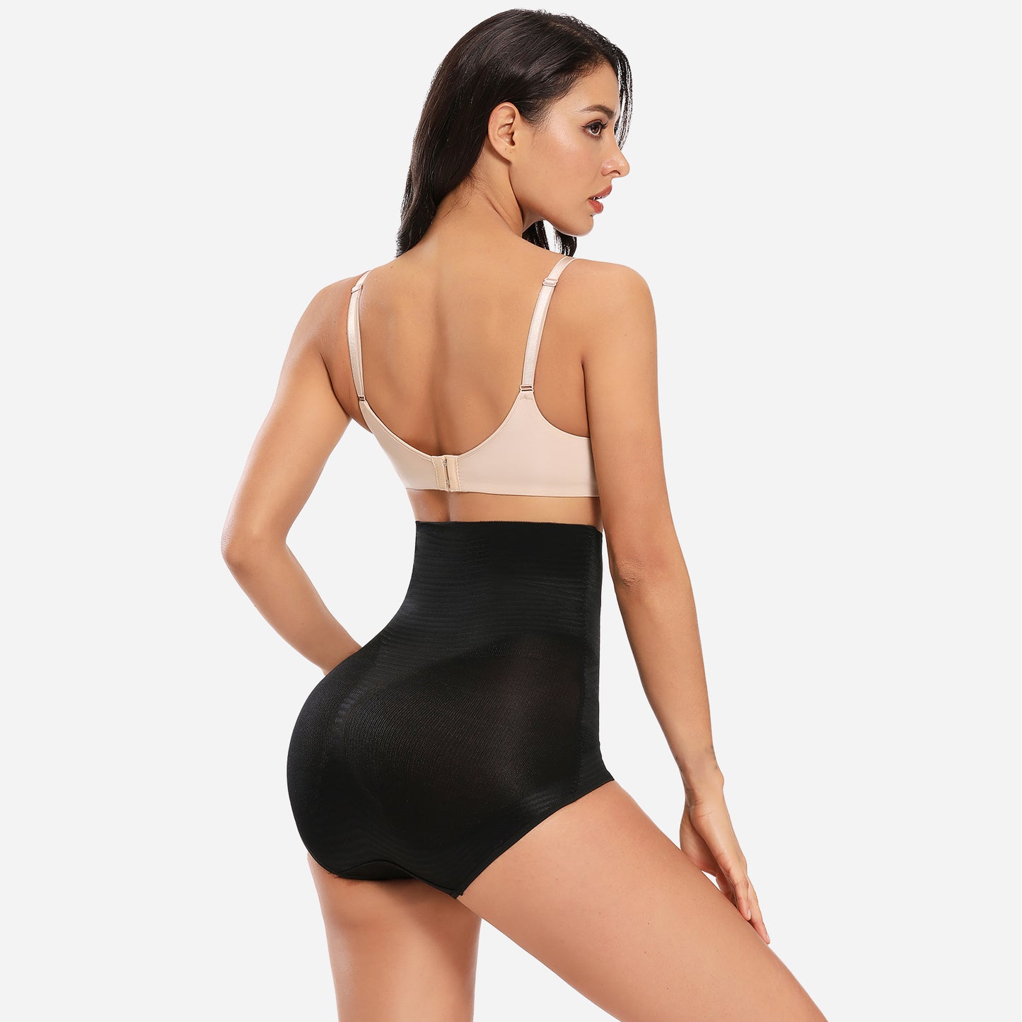 Joyshaper High Waisted Tummy Control Shapewear Panties Black