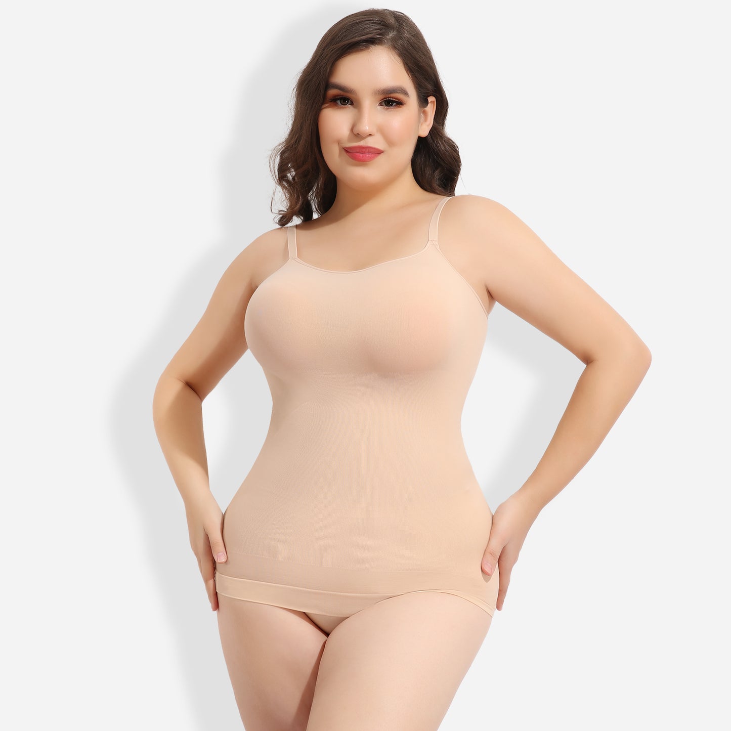 Joyshaper Seamless Shapewear Tank with Adjustable Straps