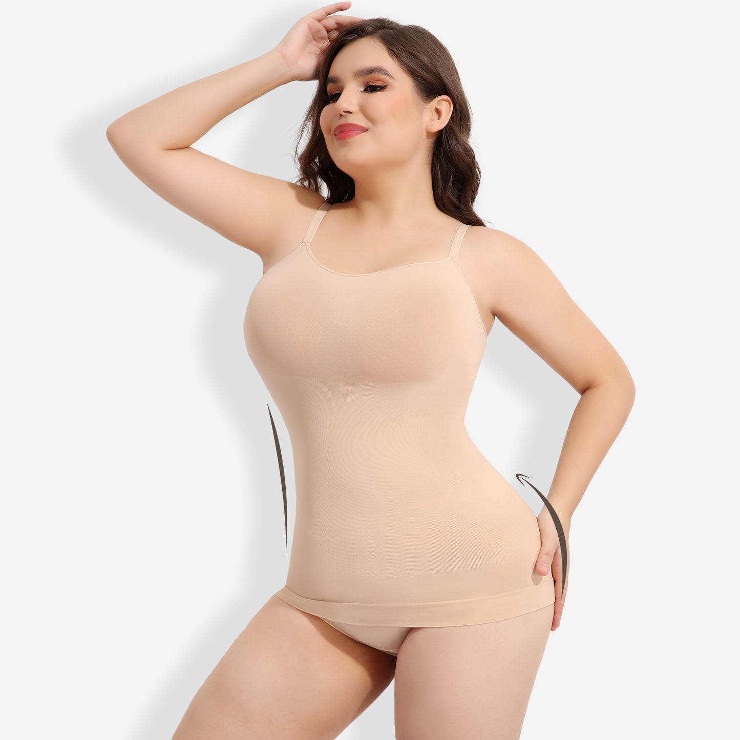 Joyshaper Seamless Shapewear Tank with Adjustable Straps
