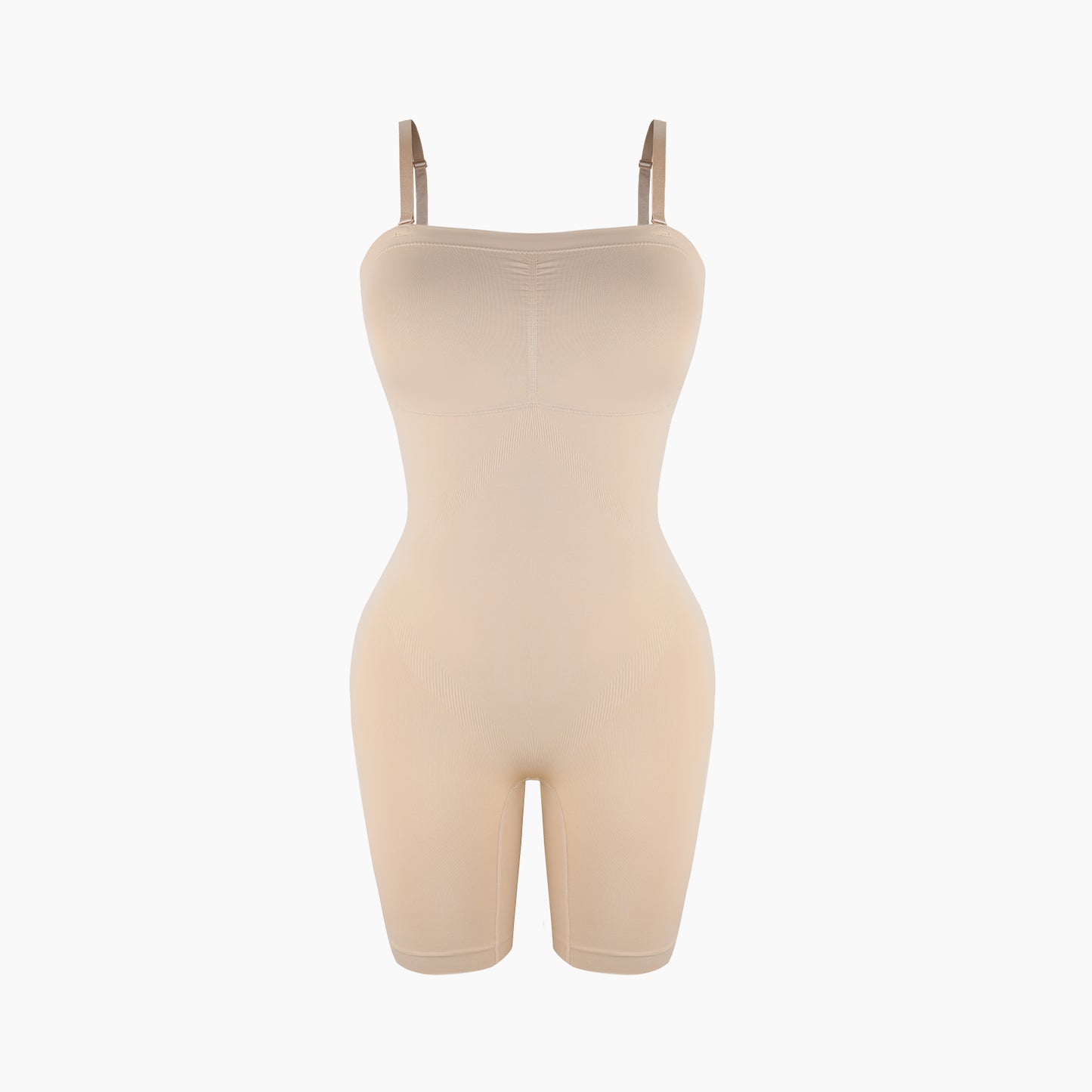 Joyshaper Strapless Shapewear Bodysuit with Built in Bra