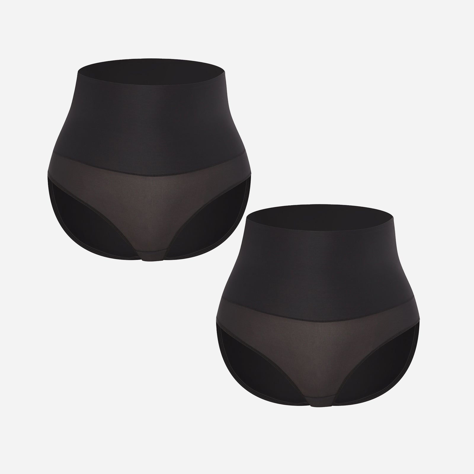 Joyshaper Tummy Control Panties 2-Pack (Black + Black)