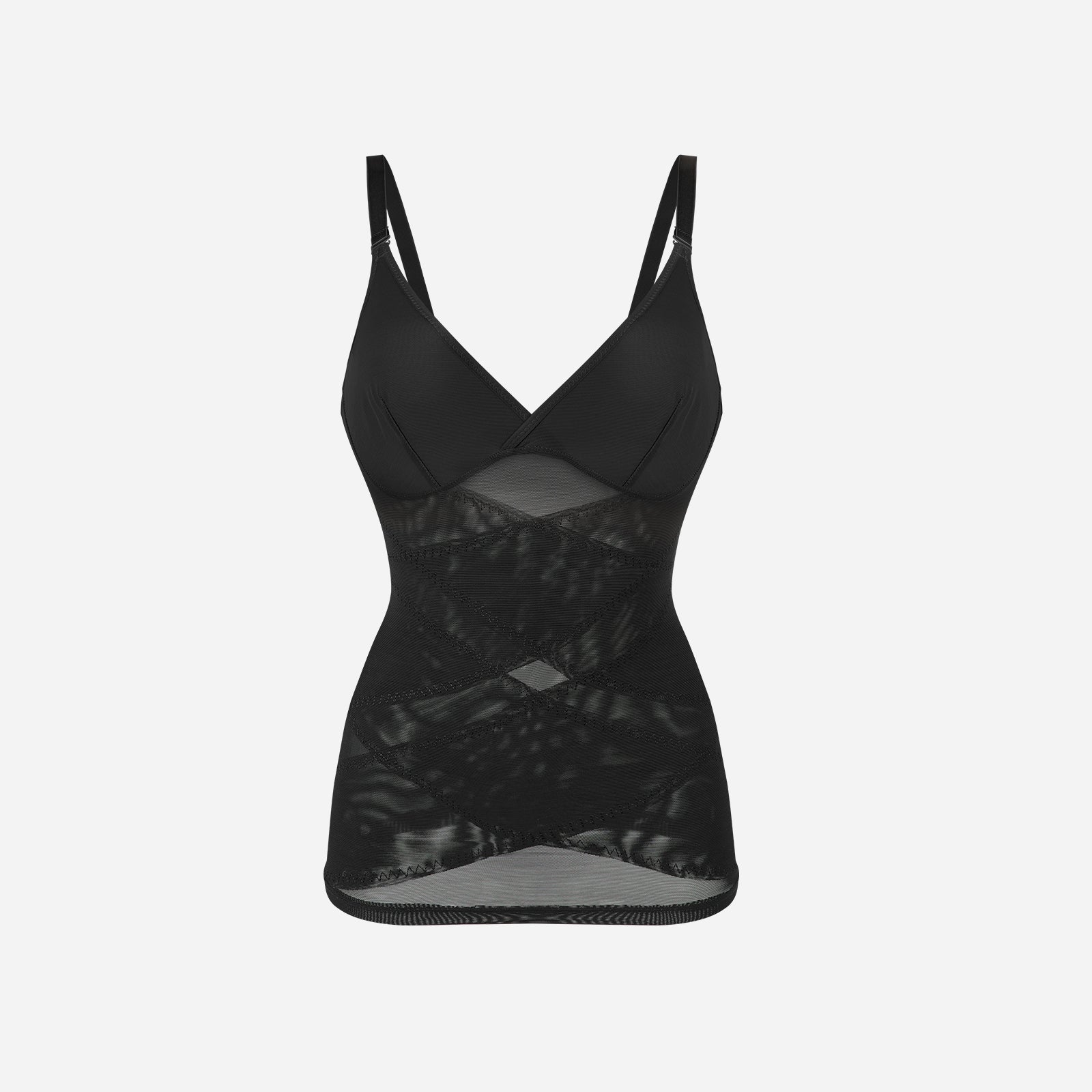 Joyshaper V-Neck Shapewear Adjustable Straps Tummy Control Tank Top