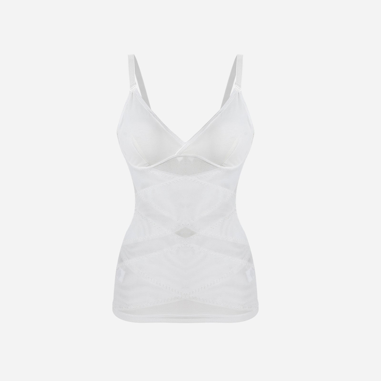 Joyshaper V-Neck Shapewear Adjustable Straps Tummy Control Tank Top