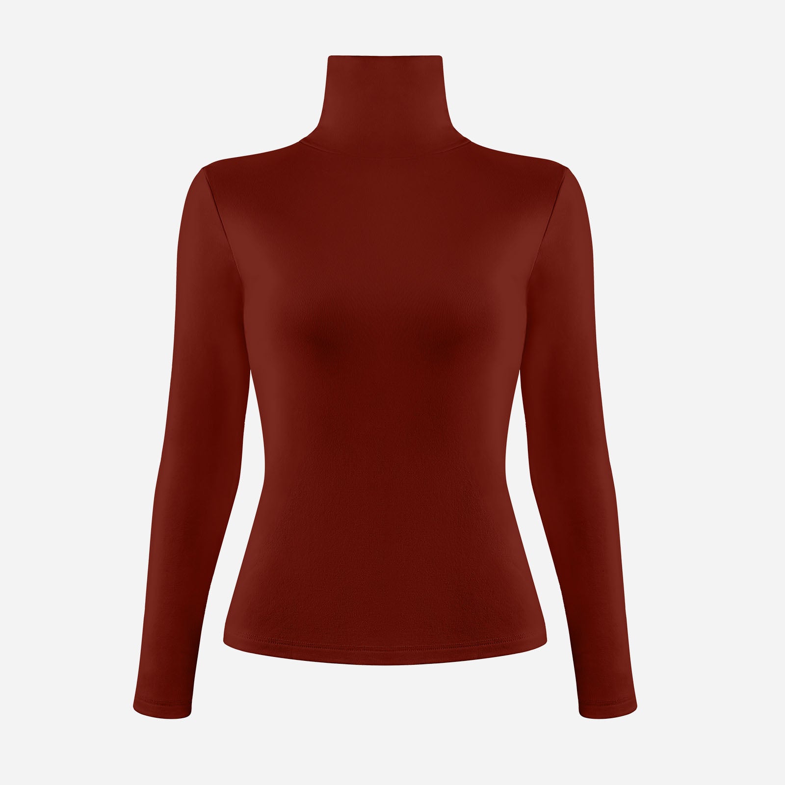 Joyshaper Women’s Fleece-Lined Turtleneck Long Sleeve Base Layer Top