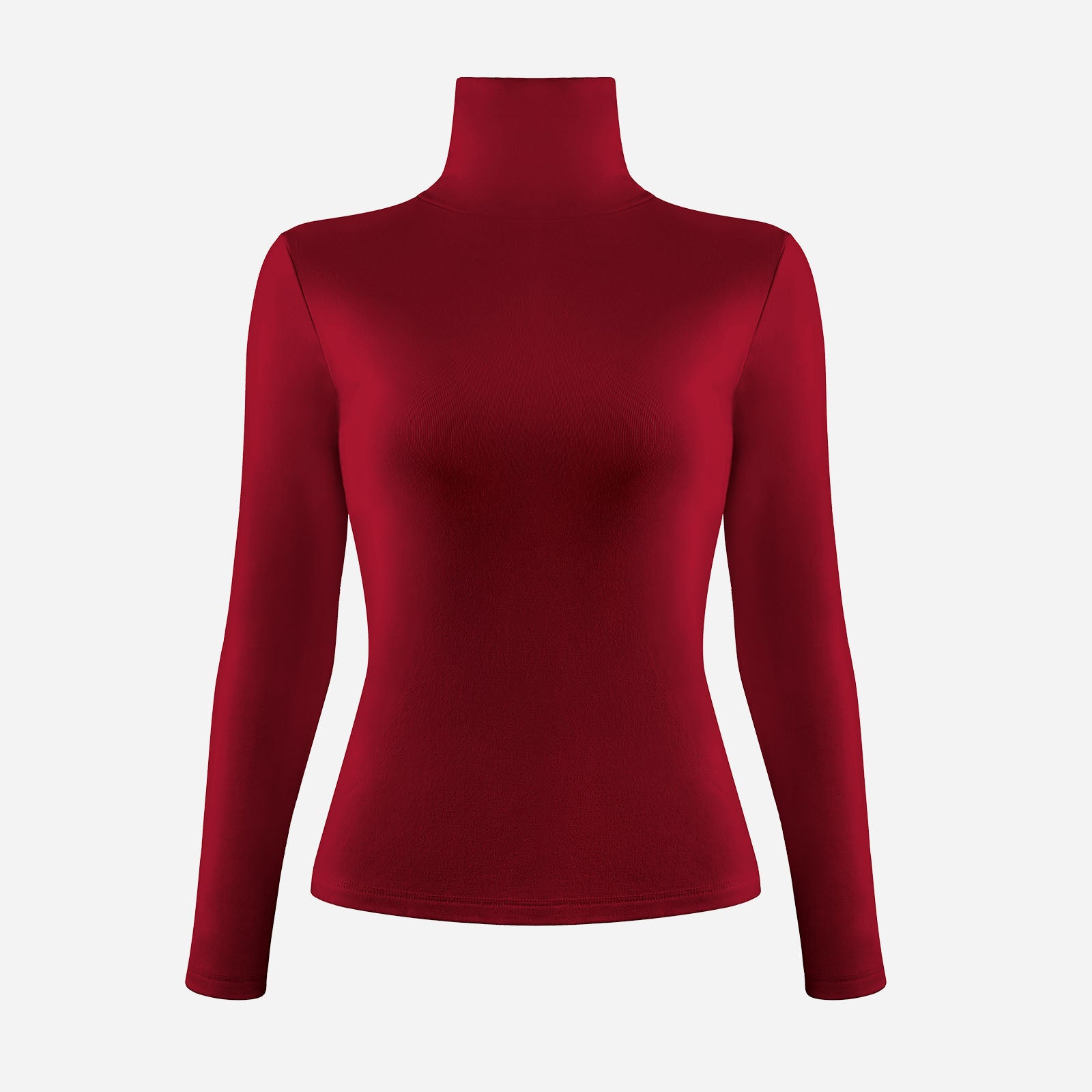 Joyshaper Women’s Fleece-Lined Turtleneck Long Sleeve Base Layer Top