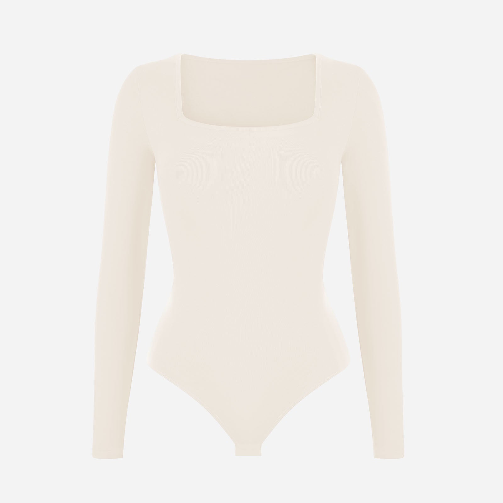 Joyshaper Women's Long Sleeve Bodysuit Fleece Thermal Square Neck Top