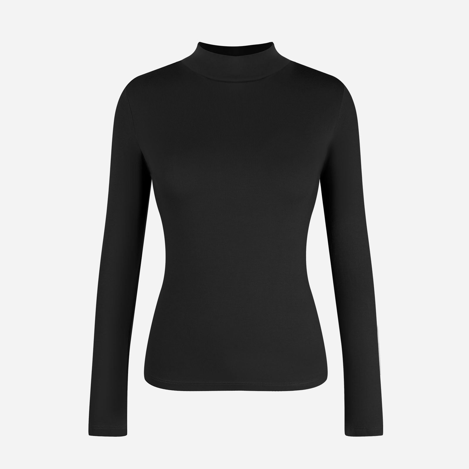 Joyshaper Women's Long Sleeve Mock Turtle Neck Tops Stretch Undershirt