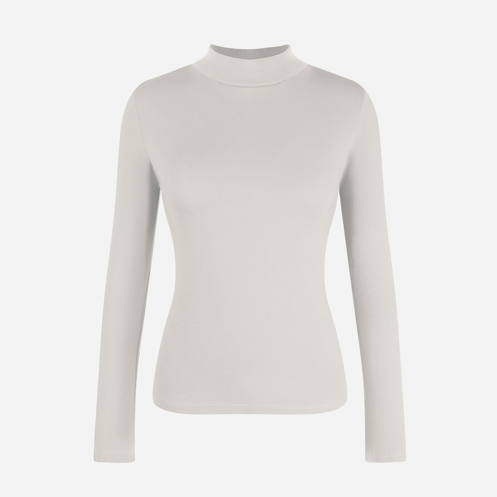 Joyshaper Women's Long Sleeve Mock Turtle Neck Tops Stretch Undershirt