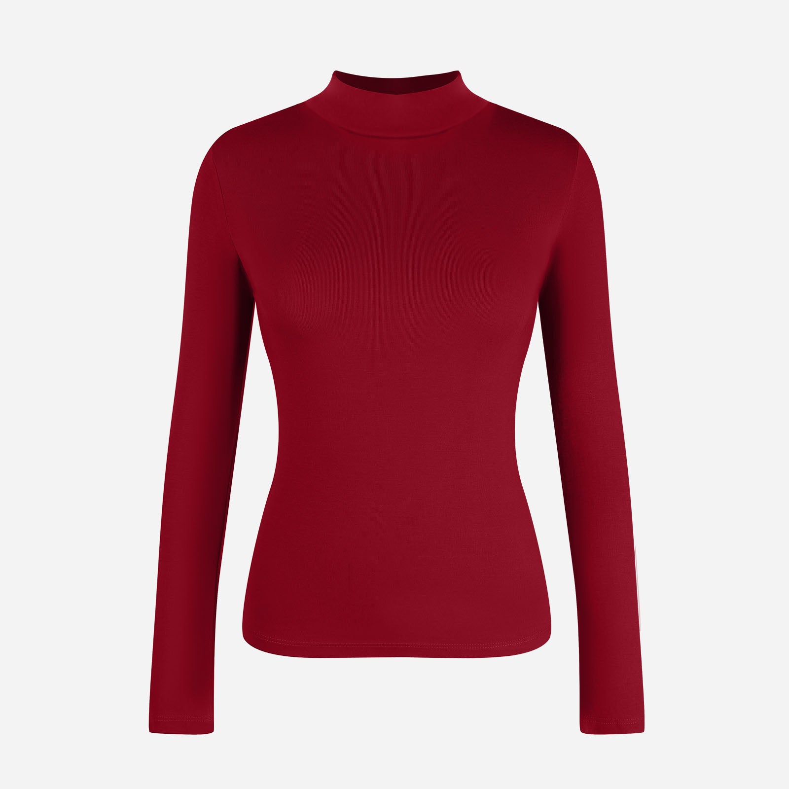 Joyshaper Women's Long Sleeve Mock Turtle Neck Tops Stretch Undershirt