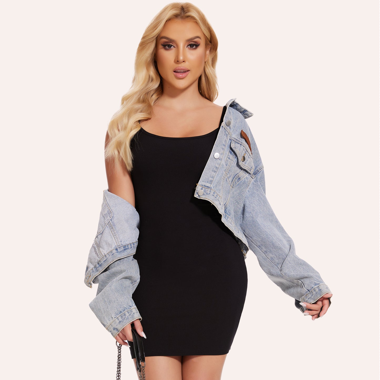 Joyshaper Sleeveless Spaghetti Bodycon Mini Dress